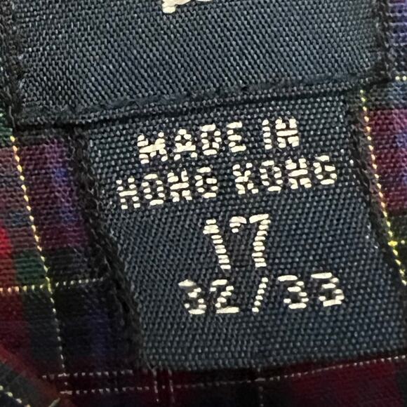 RALPH LAUREN Yarmouth Men’s Button Down Shirt 17 32/33   Preppy Academia - Picture 6 of 7